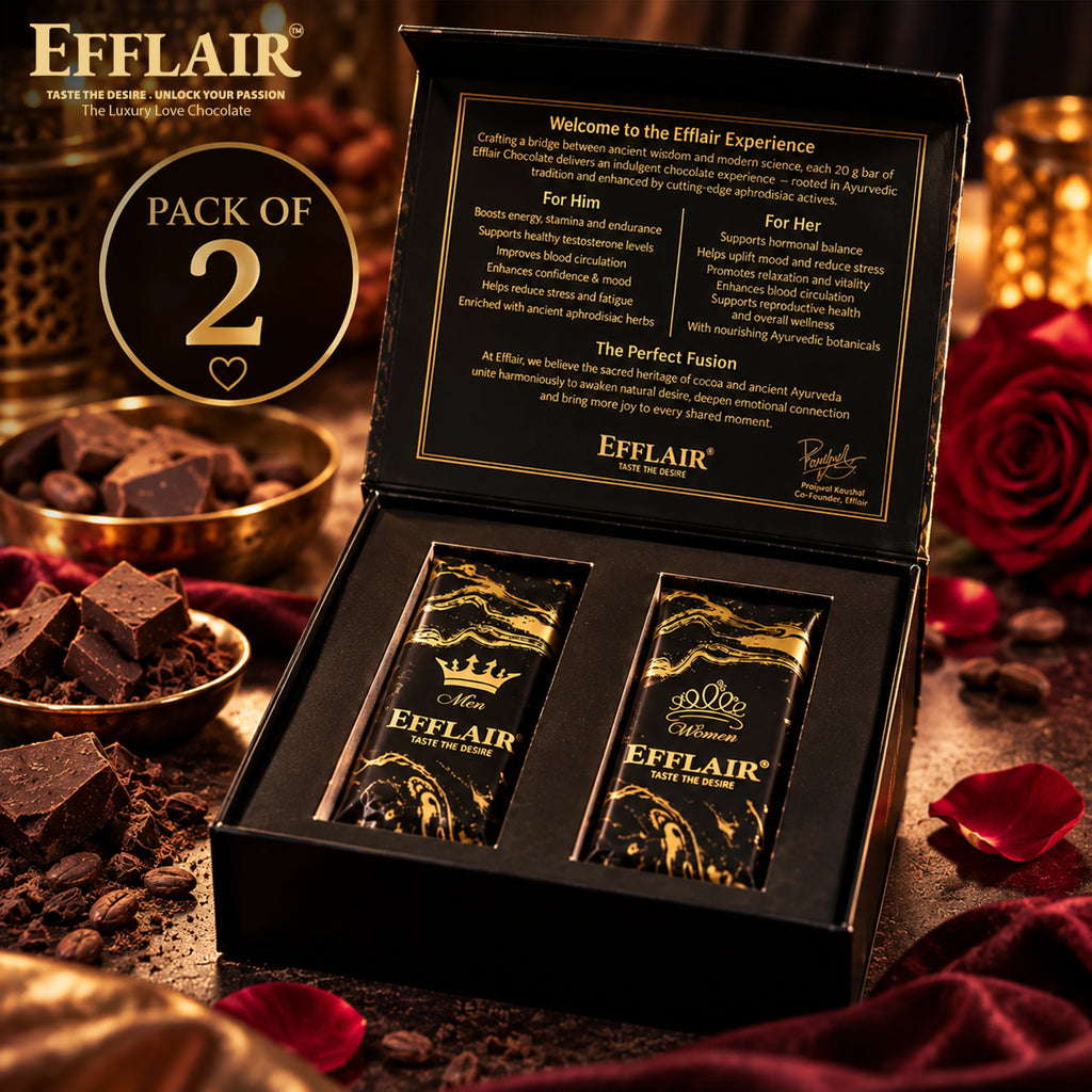 Luxury Love Chocolate (Couple Pack) — two-bar gift box