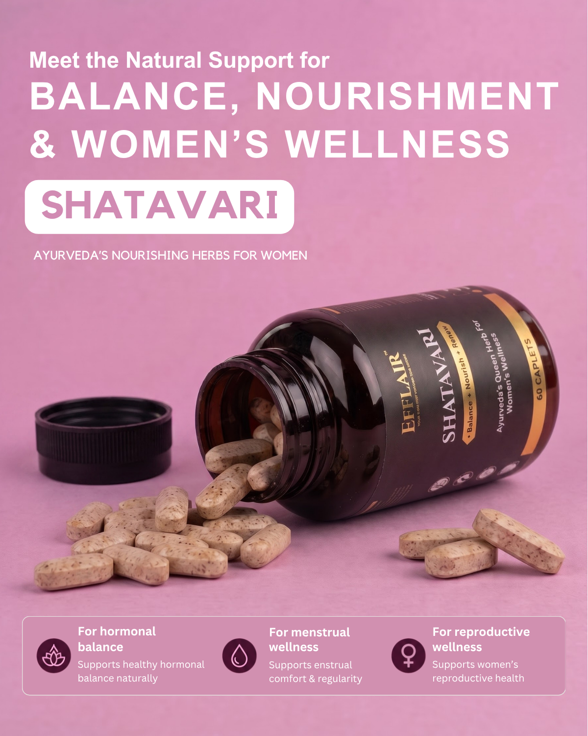 Efflair Shatavari Caplet
