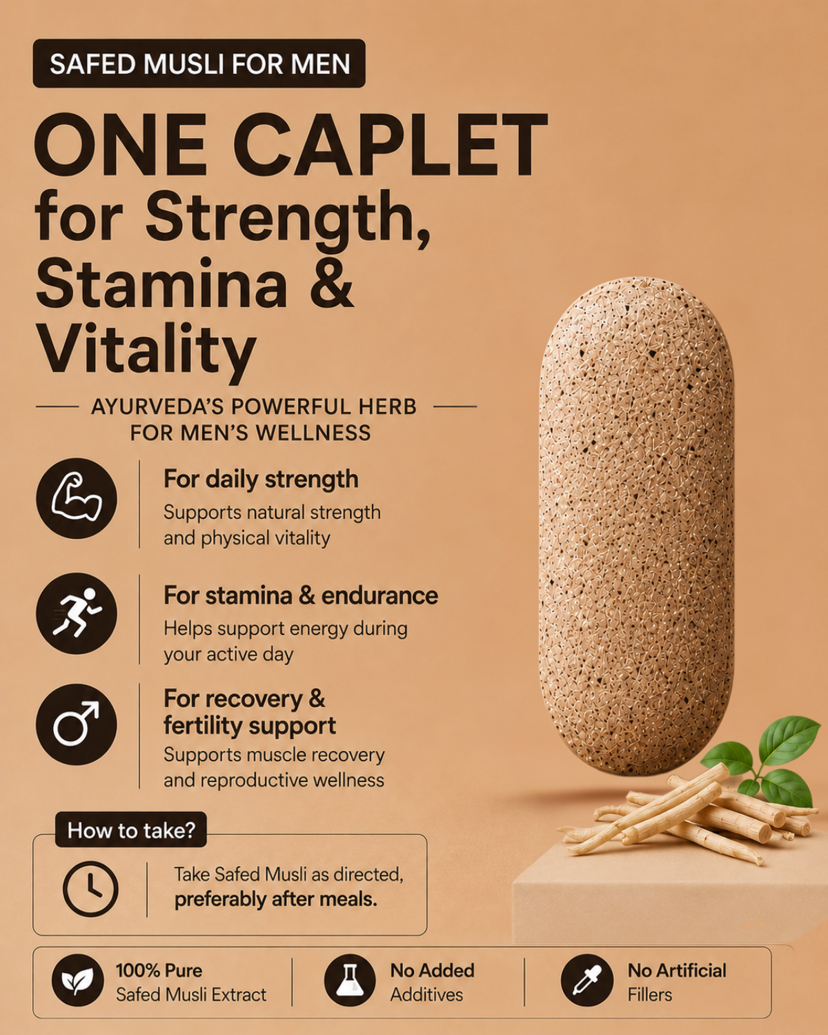 Efflair Safed Musli Caplet