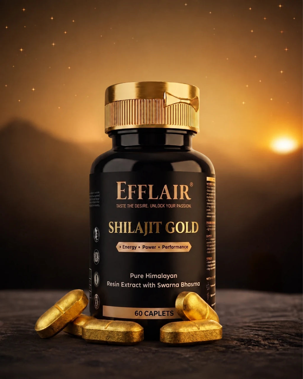 Efflair Shilajit Gold Caplet — view 2